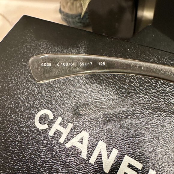 Chanel Double CC Rare, Vintage Silver Sunglasses RImless - Picture 5 of 10